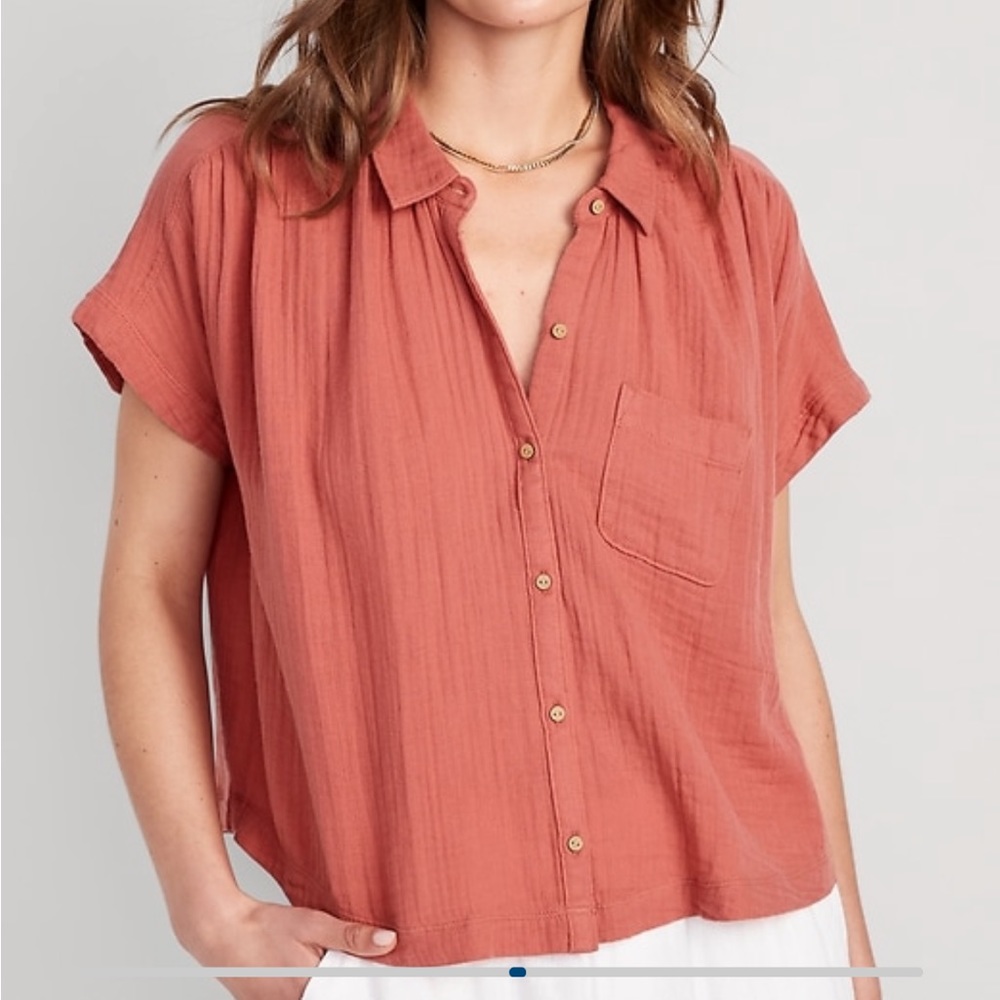 Old Navy V-Neck Dolman Sleeve Blouse